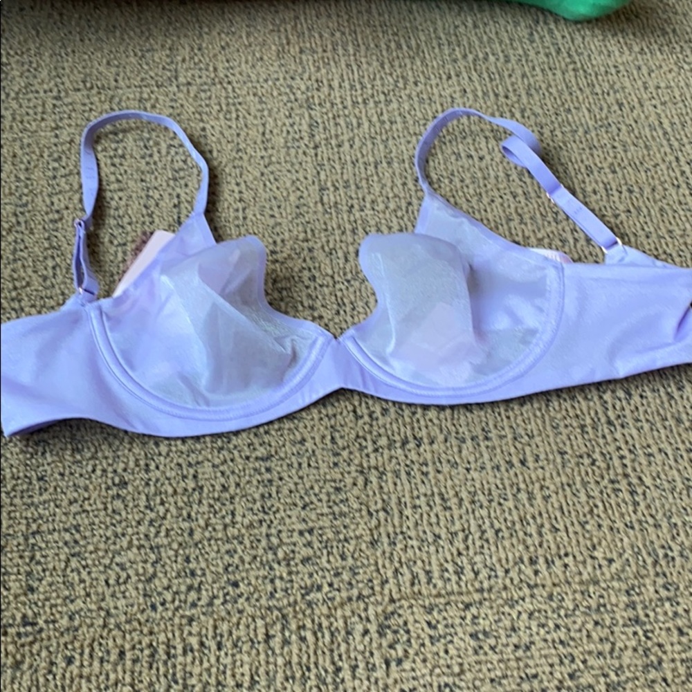 Lilac Savage Fenty Demi cup bra